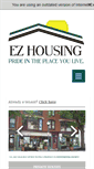 Mobile Screenshot of ezhousing.com
